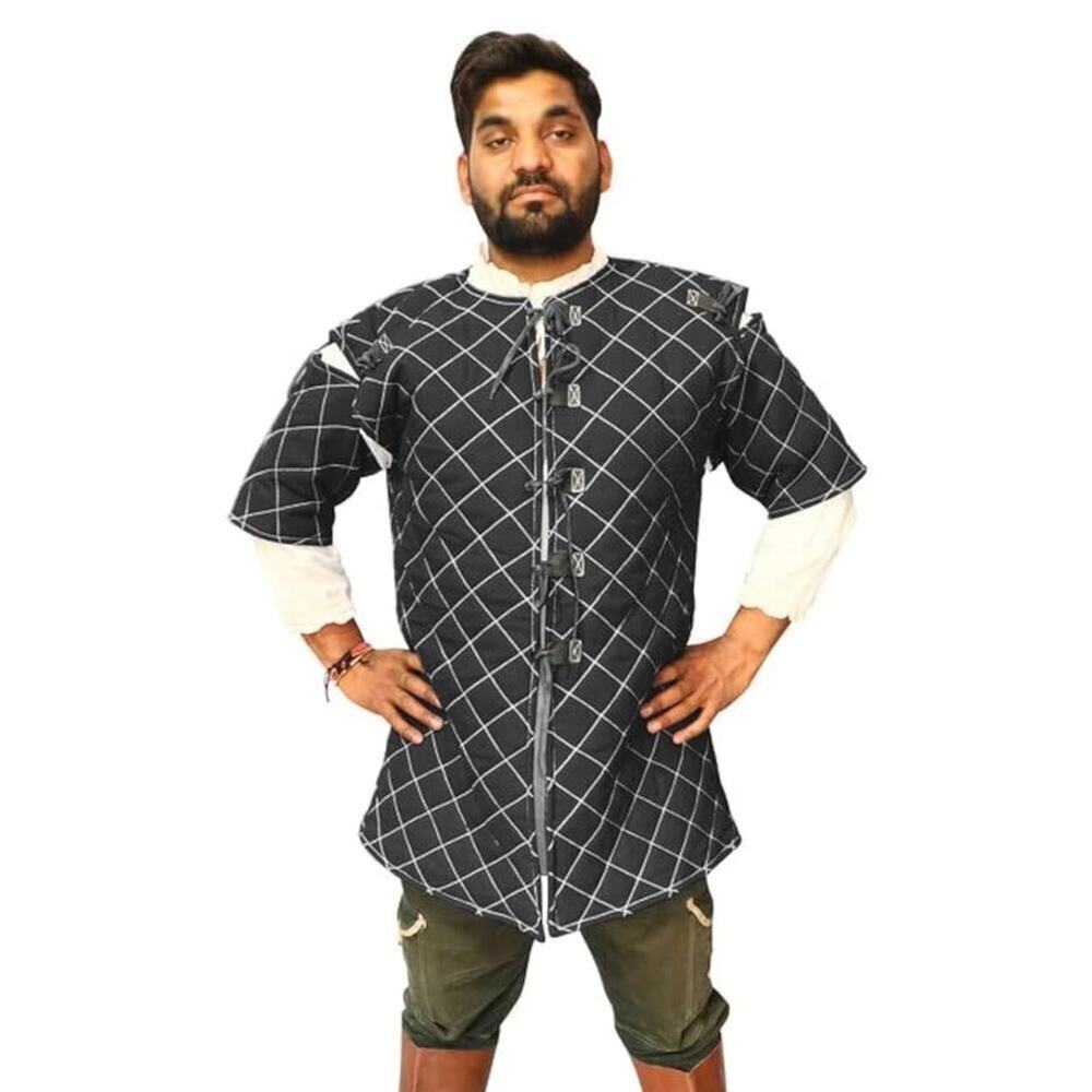 Gambeson Quilted Costumes Padded Armor for Renaissance and Cosplay for medievals